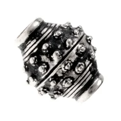 9de-10de Eeuwse Viking Baardkraal, Verzilverd Brons