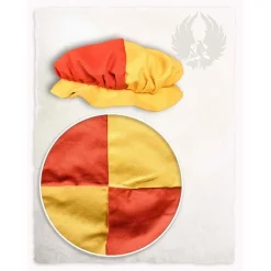 Mytholon Baret Jorg, Geel-rood -Mode Winkel baret jorg geel rood 1