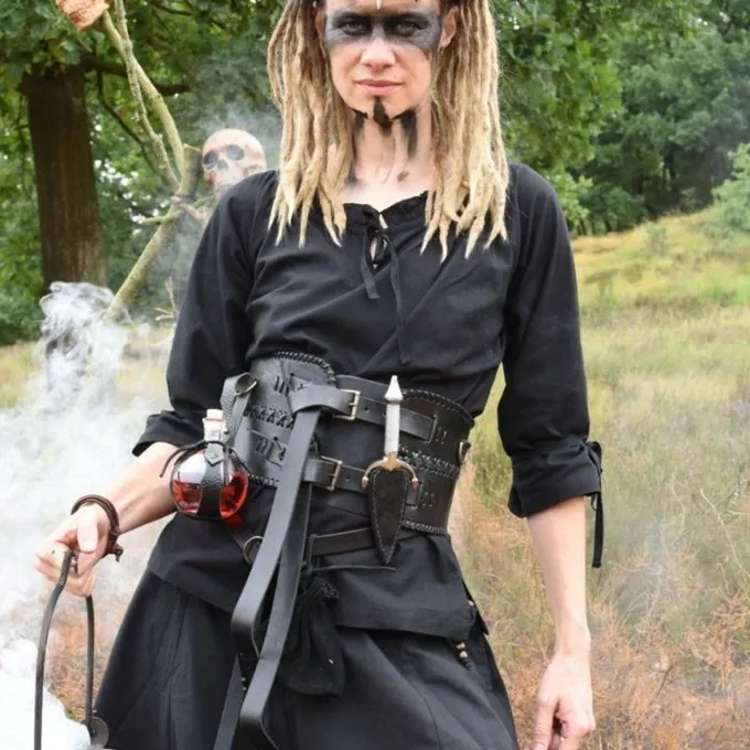 Blouse Anne, Zwart 3 Blouse Anne, Zwart