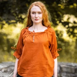 Leonardo Carbone Blouse Julia Oker 13 Leonardo Carbone Blouse Julia Oker -Mode Winkel blouse julia oker 5