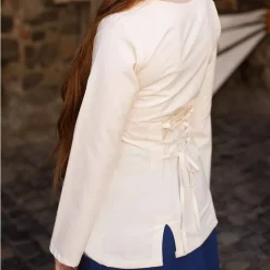 Burgschneider Blouse Lysia, Naturel -Mode Winkel blouse lysia naturel 2