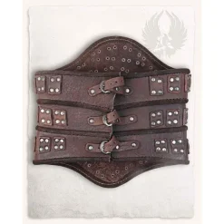 Mytholon Evandra Leren Korset, Bruin -Mode Winkel evandra leren korset bruin 3