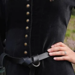 Fluwelen Cotehardie Christina, Zwart 10 Fluwelen Cotehardie Christina, Zwart -Mode Winkel fluwelen cotehardie christina zwart 2