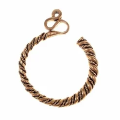 Gedecoreerde Slavische Tempelringen, Brons