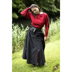 Epic Armoury Gevechtsrok, Zwart -Mode Winkel gevechtsrok zwart 2