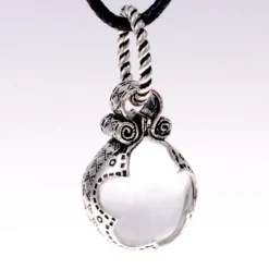 Gotland Vikingbergkristal L, Verzilverd