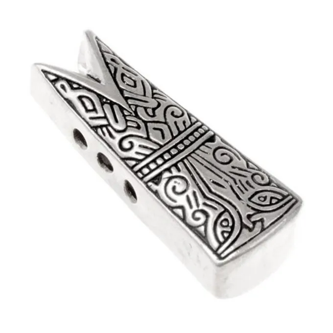 Gotland Vissenkopsieraad L, Verzilverd 4 Gotland Vissenkopsieraad L, Verzilverd - Afbeelding 2