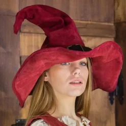 Rawblade Heksenhoed Wikka, Rood -Mode Winkel heksenhoed wikka rood 2