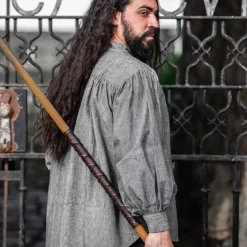 Leonardo Carbone Hemd Wolf Grijs -Mode Winkel hemd wolf grijs 5