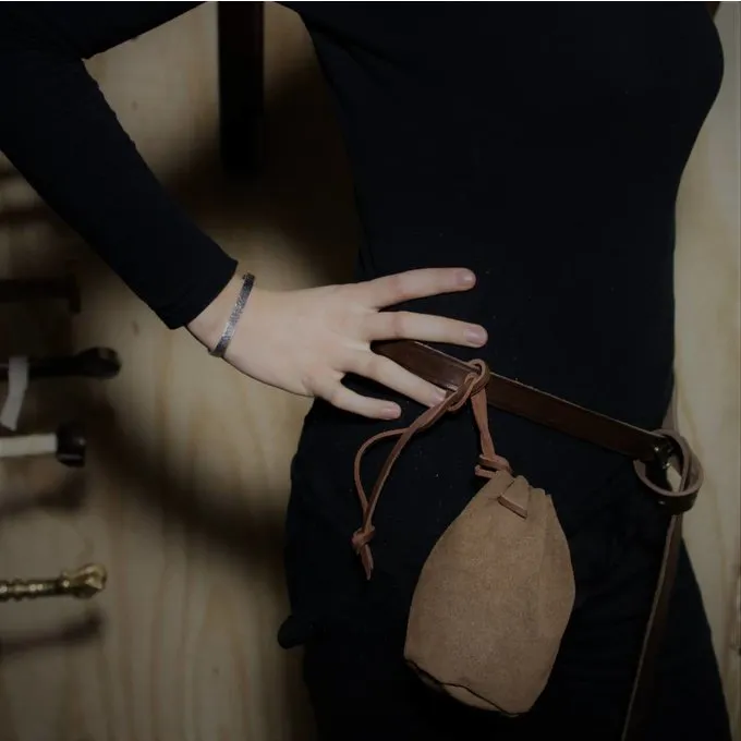 Deepeeka Historische Leren Buidel 5 Deepeeka Historische Leren Buidel - Afbeelding 3