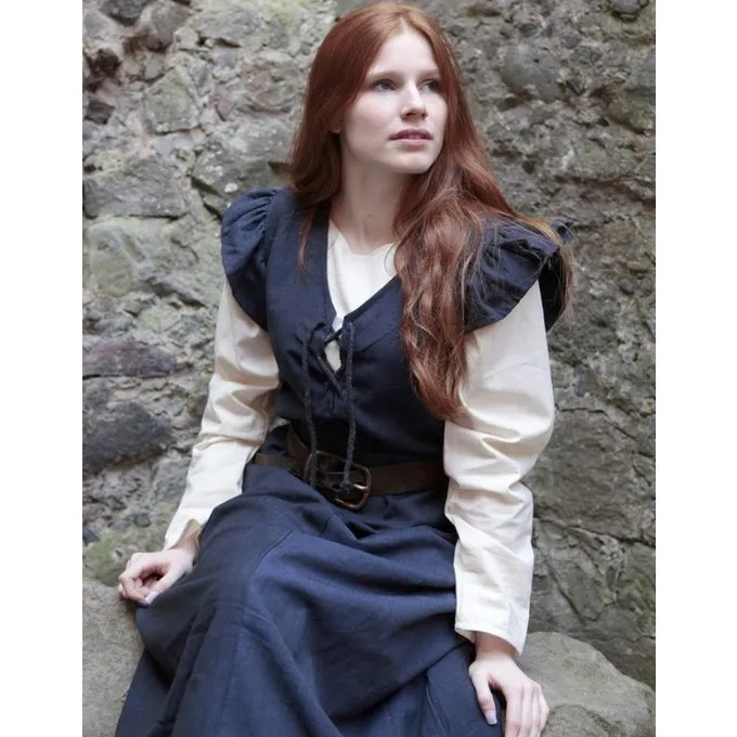 Burgschneider Jurk Agga, Blauw 5 Burgschneider Jurk Agga, Blauw - Afbeelding 3