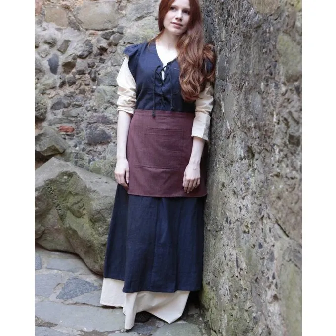 Burgschneider Jurk Agga, Blauw 6 Burgschneider Jurk Agga, Blauw - Afbeelding 4