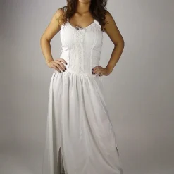 Leonardo Carbone Jurk Aibell, Wit -Mode Winkel jurk aibell wit 5