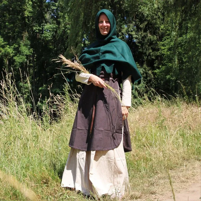 Leonardo Carbone Jurk Mary, Naturel 5 Leonardo Carbone Jurk Mary, Naturel - Afbeelding 3