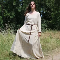 Leonardo Carbone Jurk Mary, Naturel 12 Leonardo Carbone Jurk Mary, Naturel -Mode Winkel jurk mary naturel 4