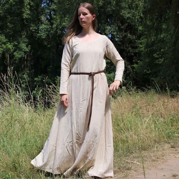 Leonardo Carbone Jurk Mary, Naturel 8 Leonardo Carbone Jurk Mary, Naturel - Afbeelding 6