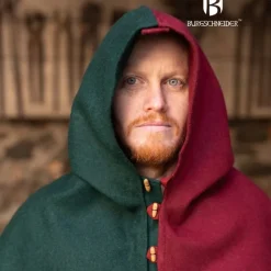 Burgschneider Kaproen Dangereuse, Links, Rood -Mode Winkel kaproen dangereuse links rood 2