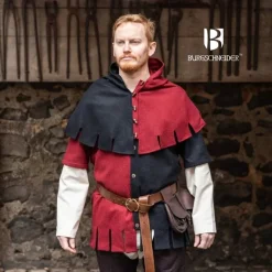 Burgschneider Kaproen Dangereuse, Links, Rood -Mode Winkel kaproen dangereuse links rood 3