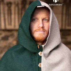 Burgschneider Kaproen Dangereuse, Rechts, Groen -Mode Winkel kaproen dangereuse rechts groen 2