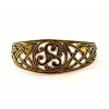 Keltische Armband Met Trisquelion, Brons -Mode Winkel keltische armband met trisquelion brons