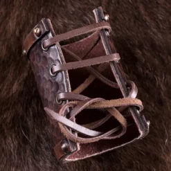 Deepeeka Keltische Leren Armband Triquetra -Mode Winkel keltische leren armband triquetra 2