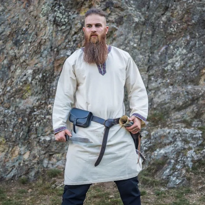 Leonardo Carbone Keltische Tuniek Finn Crème 4 Leonardo Carbone Keltische Tuniek Finn Crème - Afbeelding 2