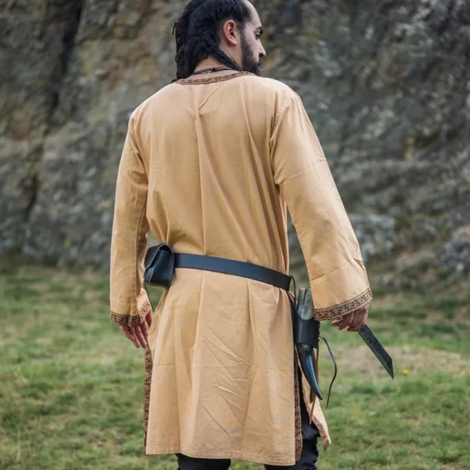 Leonardo Carbone Keltische Tuniek Finn Honingbruin 6 Leonardo Carbone Keltische Tuniek Finn Honingbruin - Afbeelding 4