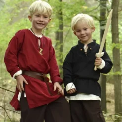 Kinderhemd Piraat, Zwart