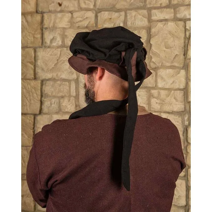 Mytholon Landsknechten Baret Rupert, Zwart-groen 5 Mytholon Landsknechten Baret Rupert, Zwart-groen - Afbeelding 3