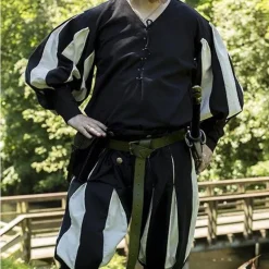 Epic Armoury Landsknechtenshirt Zwart -Mode Winkel landsknechtenshirt zwart 1