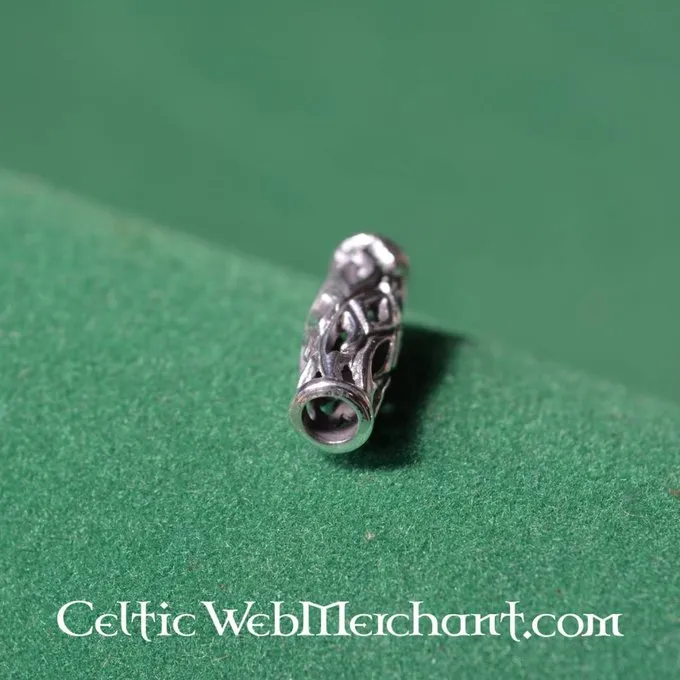 Lange Zilveren Viking Baardkraal 4 Lange Zilveren Viking Baardkraal - Afbeelding 2