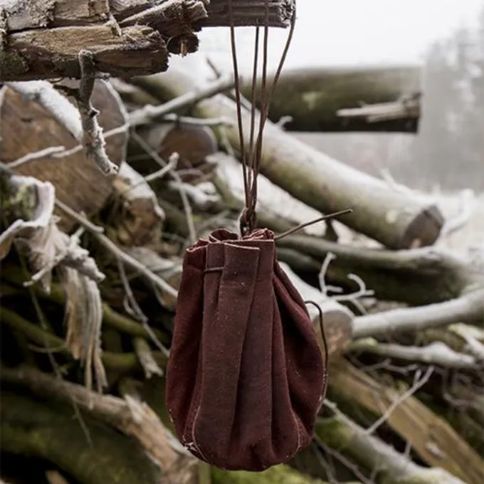 Epic Armoury Leren Buidel Michelangelo, Bruin 4 Epic Armoury Leren Buidel Michelangelo, Bruin - Afbeelding 2