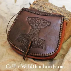 Leren Tas Met Thorshamer -Mode Winkel leren tas met thorshamer 2