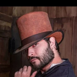 Rawblade Luxe 18de Eeuwse Hoed, Verweerd Bruin