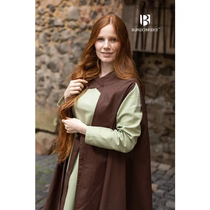 Burgschneider Mantel Morpheus, Bruin 4 Burgschneider Mantel Morpheus, Bruin - Afbeelding 2