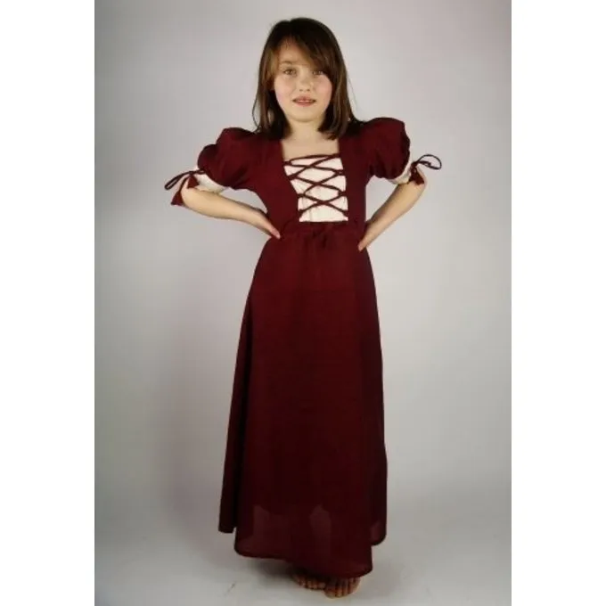 Leonardo Carbone Meisjesjurk Nina, Rood 3 Leonardo Carbone Meisjesjurk Nina, Rood