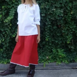 Leonardo Carbone Meisjesrok Grace Rood 5 Leonardo Carbone Meisjesrok Grace Rood -Mode Winkel meisjesrok grace rood 1