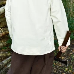 Middeleeuws Hemd Roland, Naturel -Mode Winkel middeleeuws hemd roland naturel 1