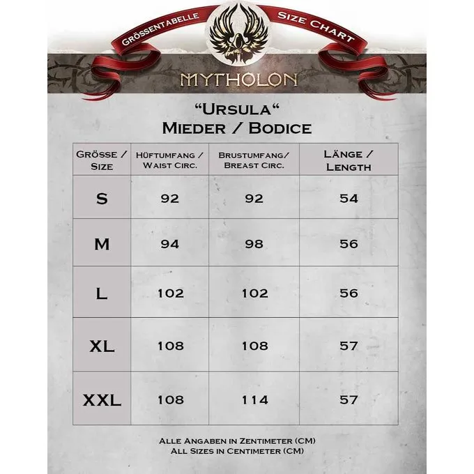 Mytholon Middeleeuws Lijfje Ursula, Katoen, Groen 7 Mytholon Middeleeuws Lijfje Ursula, Katoen, Groen - Afbeelding 5