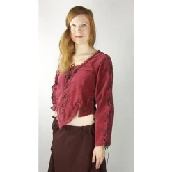 Leonardo Carbone Middeleeuwse Doublet Grace Zwart 11 Leonardo Carbone Middeleeuwse Doublet Grace Zwart -Mode Winkel middeleeuwse doublet grace zwart 3