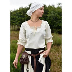 Ulfberth Middeleeuwse Geldbuidel Oxford, Donkerbruin -Mode Winkel middeleeuwse geldbuidel oxford donkerbruin 5