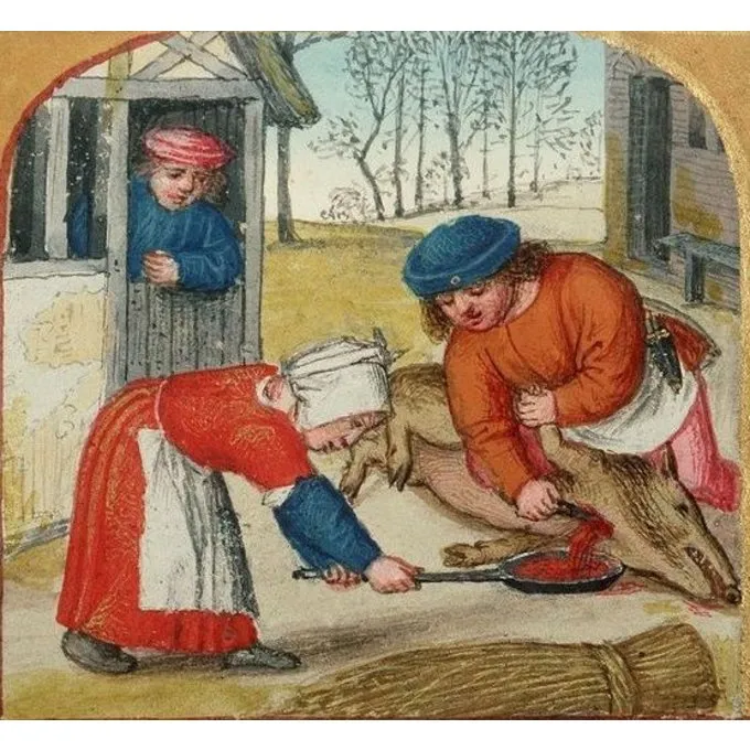 Burgschneider Middeleeuwse Jurk Frideswinde Groen 6 Burgschneider Middeleeuwse Jurk Frideswinde Groen - Afbeelding 4