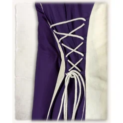 Mytholon Middeleeuwse Jurk Stella, Lila-creme 11 Mytholon Middeleeuwse Jurk Stella, Lila-creme -Mode Winkel middeleeuwse jurk stella lila creme 3