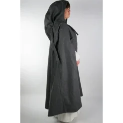 Leonardo Carbone Middeleeuwse Mantel Odelia Blauw -Mode Winkel middeleeuwse mantel odelia blauw 1