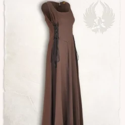 Mytholon Middeleeuwse Surcot Uma, Bruin 9 Mytholon Middeleeuwse Surcot Uma, Bruin -Mode Winkel middeleeuwse surcot uma bruin 2