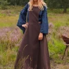 Middeleeuwse Surcotte Isabeau, Bruin