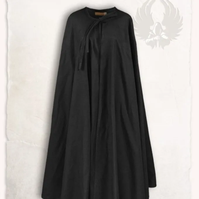 Mytholon Musketiers Mantel Tilly, Zwart 5 Mytholon Musketiers Mantel Tilly, Zwart - Afbeelding 3