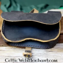 Leonardo Carbone Nierbeurs Rutgher, Bruin -Mode Winkel nierbeurs rutgher bruin 3