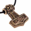 Ödeshög Mjölnir Met Knoopwerk, Brons -Mode Winkel oedeshoeg mjoelnir met knoopwerk brons