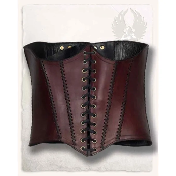 Mytholon Onderborst Korset Dunja, Antiek Bruin 4 Mytholon Onderborst Korset Dunja, Antiek Bruin - Afbeelding 2